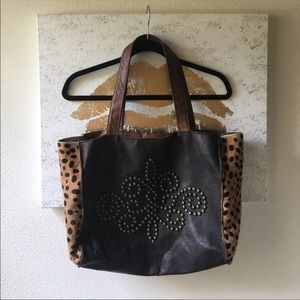 McFadin leather handbag
